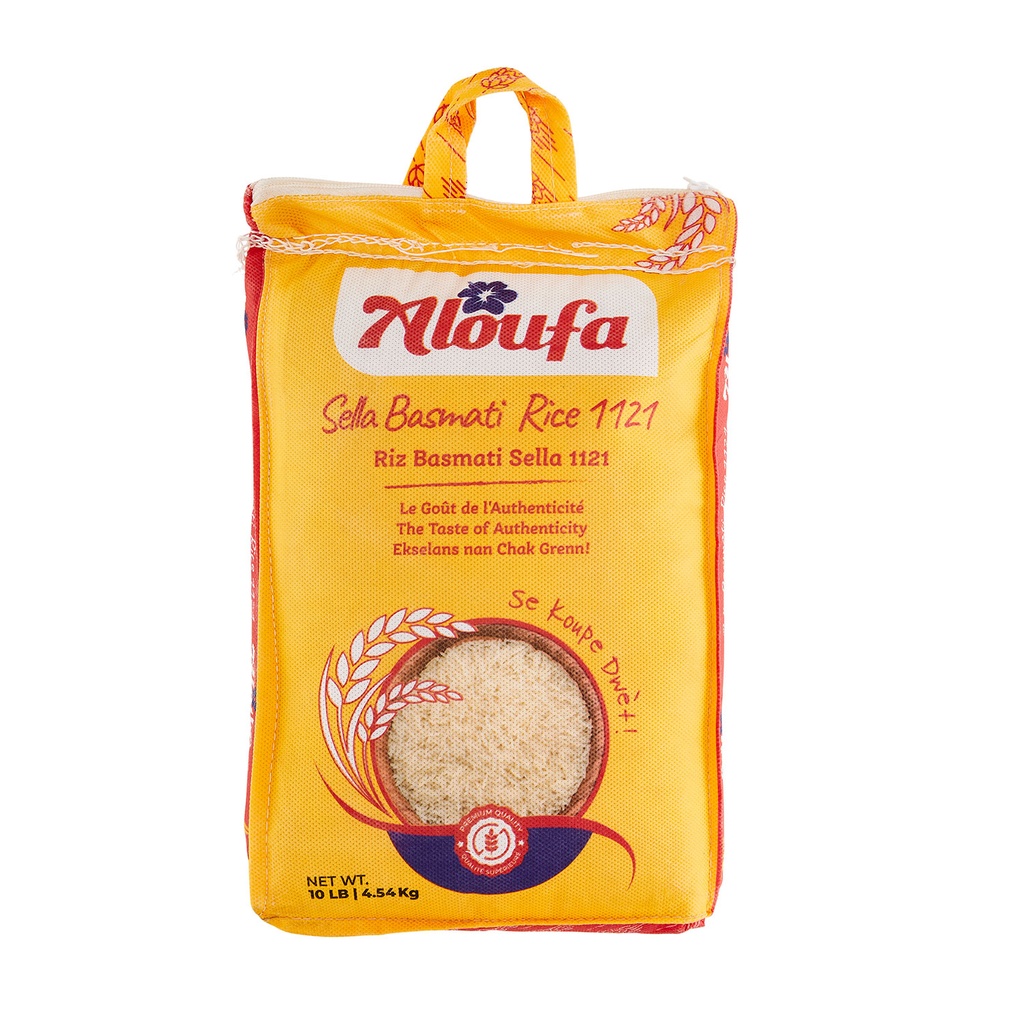 Aloufa  Sella basmati rice 10lbs