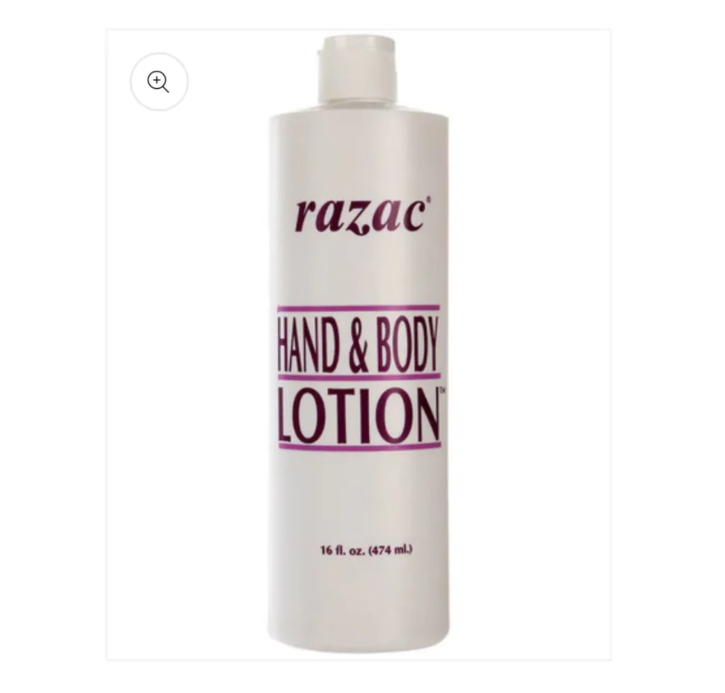 RAZAC BODY LOTION 16 OZ