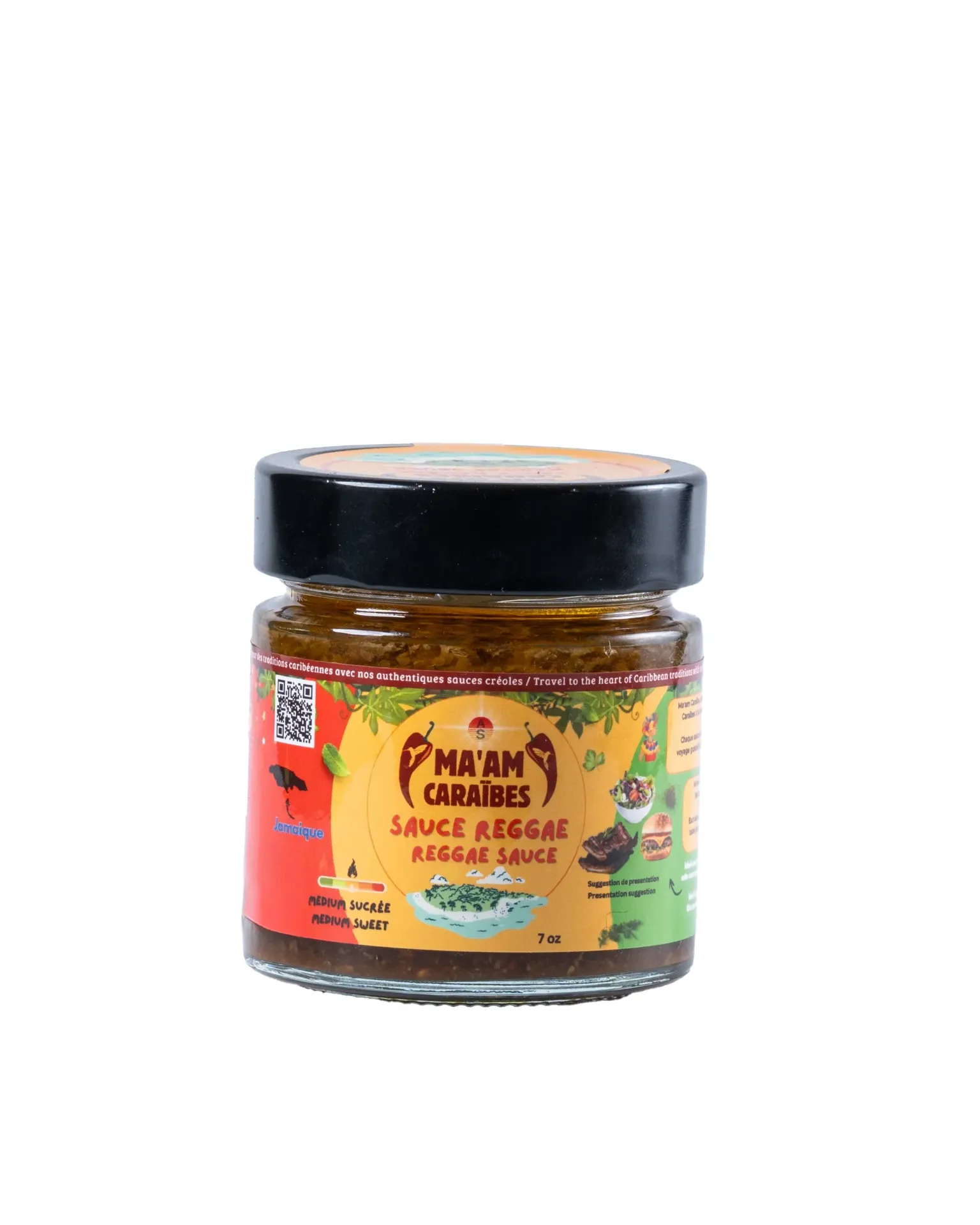 MA'AM CARAIBES - Sauce Reggae 7OZ